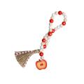 3 Pieces Fruit Summer Wood Beaded Garland, Farmhouse Rustic Beads
