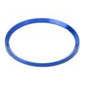 Wheel Hub Logo Ring Cover Trim for Jetta Golf Passat (blue) -4pcs