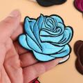 9 Pcs Rose Flower Embroidered Patch Iron On Patches Sewing Applique