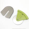 2 Pizza Cutter Wheel Noodle Machine,stainless Steel with Cover,green