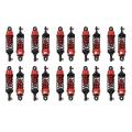 20pcs Aluminum Shock Absorber Upgrade Parts for 1:18 Wltoys A959 Red