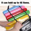 Vinyl Storage Organizer, Hanging Organizer with 48 Roll Compartments