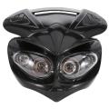 Motorcycles Fairing Head Light Lamp Motorcycle Dual Headlight