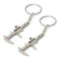 Useful Mini Vernier Caliper Tool Pendant Slides Key Chain 10cm