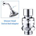 Shower Head Swivel Ball Adapter Joint Brass Adjustable Arm Extension
