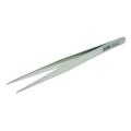 5.1" Long Silver Tone Stainless Steel Extra Fine Pointed Tweezers