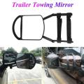 Towing Mirror Adjustable Dual Extension Mirrors Long Arm Wing Mirrors