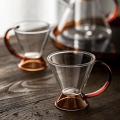 High Borosilicate Glass Retro Tea Cup Amber Coffee Cup