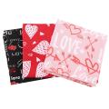 3 Pack Valentine's Day Pet Saliva Towel Cat and Dog Scarf