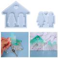 Couple Wall Hanging Keychain Hook Up Silicone Mold Diy Crafts Tool