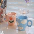 Coffee Cup for Tea Milk Creative Gifts Cup(blue)