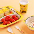 5pcs Baby Bamboo Bowl Baby Feeding Tableware New Year Gift Bowl Set,k