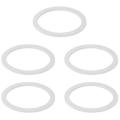Pack Of 5 Espresso Maker Sealing Ring 6 Cups Coffee Machine