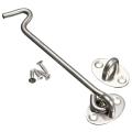 Stainless Steel Cabin Hook and Eye Lock for Shed, Door(200 Mm/8 Inch)