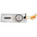 Baseplate Pocket Compass Orienteering Hiking Camping Maps Lensatic
