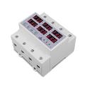 Tomzn Din Rail 3 Phase Voltage Relay 3p+n Voltmeter Over Protector