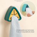 Kitchen Towel Hooks, Self-adhesive Towel Plug Wall Mount Hook, 4 Pack