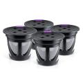 4pcs Reusable K Cup Compatible with for Single Serve Coffee Maker
