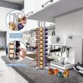 Coffee Capsule Holder for Coffee Pod Storage 40 Capsules Rotating