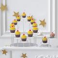 2pcs Round Acrylic Cupcake Stand-premium Cupcake Holder, Cupcake