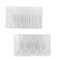 Plant Labels Resin Molds,2pcs Garden Tags Silicone Molds for Resin