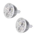 3w 12-24v Mr16 Warm White 3 Led Light Spotlight Lamp Bulb Only