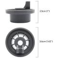 10 Pieces Suitable for 165314 Dishwasher Lower Cabinet Wheels