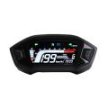 Motorcycle Lcd Odometer Led Adjustable Speedometer for 1,2,4 Cylinder