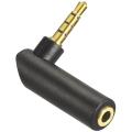 10 Pcs Audio Adapter,3.5mm Male to Female Gold-plated Jack Adapter