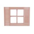 Dollhouse Windows with Shutters,for Your Dollhouse Model Decoration
