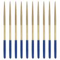 Diamond Needle File Set 3mm X 140mm,for Metal Wood Stone Glass, 10pcs