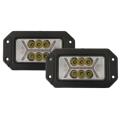 40w Led Off-road Rectangular X Fog Light Yellow Light for Car Truck