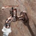 G1/2 Inch Outdoor Vintage Garden Wall Mounted Faucet -rose Gold