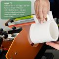 3pc Sublimation Tumblers Wrap Mug Press Bundle Accessories Silicone