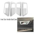 Silver Door Handle Bowl for Toyota Harrier Venza Xu80 2020-2022 Rhd