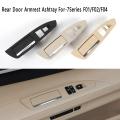 Car Right Rear Door Interior Armrest Ashtray Assembly Beige-white