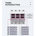 Din Rail 3 Phase Voltage Relay Over and Under Voltage Monitor Relays