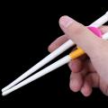 2x Children Beginner Chopsticks Training Helper Learn Easy Use Pink