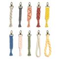 Mini Macrame Keychains Accessory for Car Key Purse Phone Supplies, E