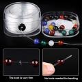 Elastic String for Bracelet Making - for Jewelry Making(clear,0.6mm)
