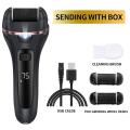 Electric Callus Remover for Feet,rechargeable Foot Scrubber Black
