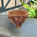 Hand Carved Animal Rubber Wooden Water Cup Camping Coffee Cups -2