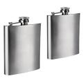 2pcs 7oz Hip Flask,pocket Whiskey Flask Flagon for Climbing Party