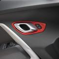 Door Interior Grab Handle Cover for Chevrolet Camaro 2017-2021, Red