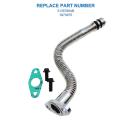 Engine Turbocharger Oil Return Hose Line Oil Return Drain Line