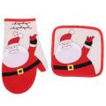 Christmas Placemats Oven Mitts Kitchen Microwave Mat Baking Tool