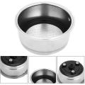 51mm Portafilter Filter Basket, Stainless Steel Coffee Filters,2 Cups