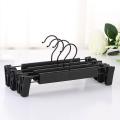 10pcs/set Metal Pants Skirt Hangers Trouser Stand with 2 Adjustable