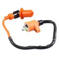 Racing Ignition Coil for Gy6-50 Gy6 50cc 125cc Engines Scooter Atv