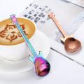 Guitar Spoon, Music Note Spoon for Stirring Mixing Sugar Dessert